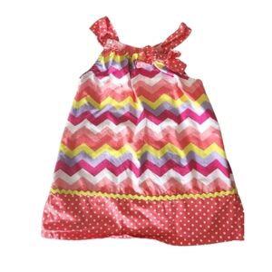 Chevron Toddler Dress